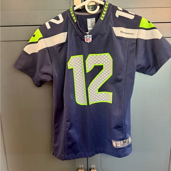Nike Other - Nike Kids Blue and Neon Green Jersey